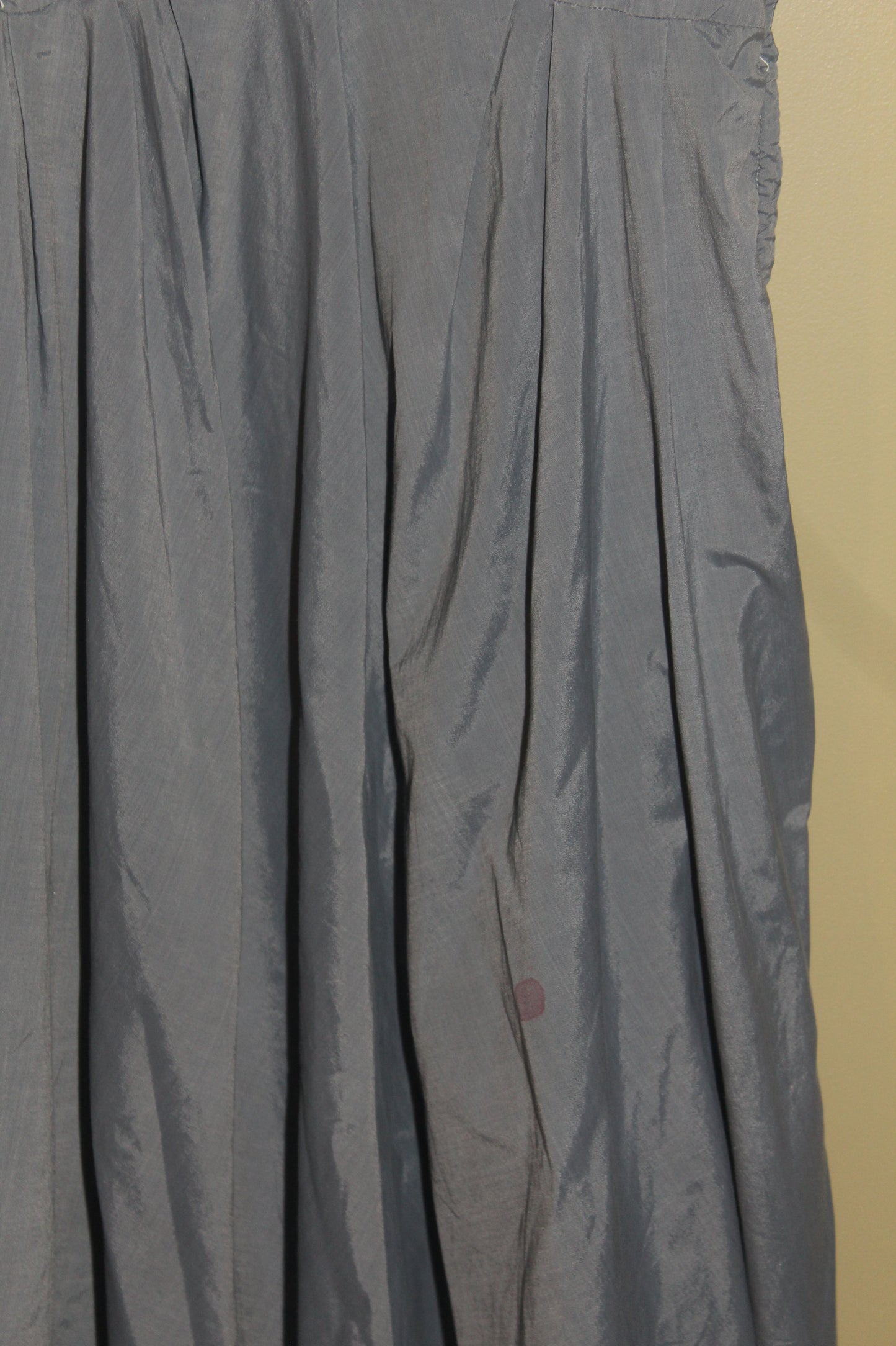 1940s Slate Grey Day Dress