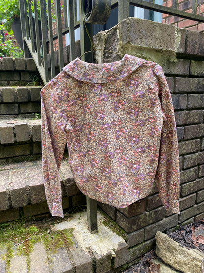 Earthy Autumn Floral Top