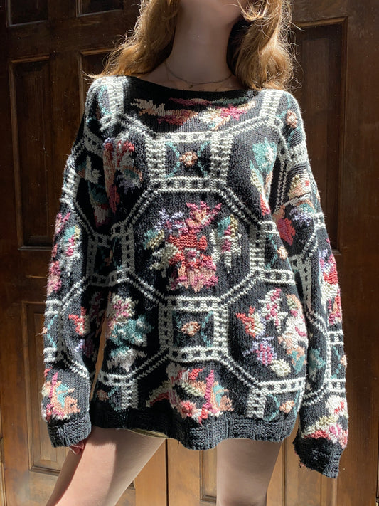 Flower Trellis Sweater