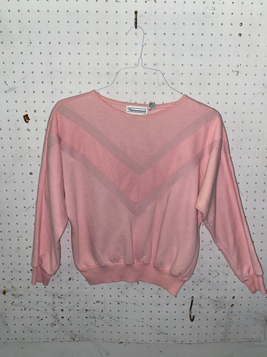 Pink Fleece Sweatshirt