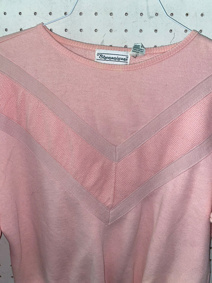 Pink Fleece Sweatshirt