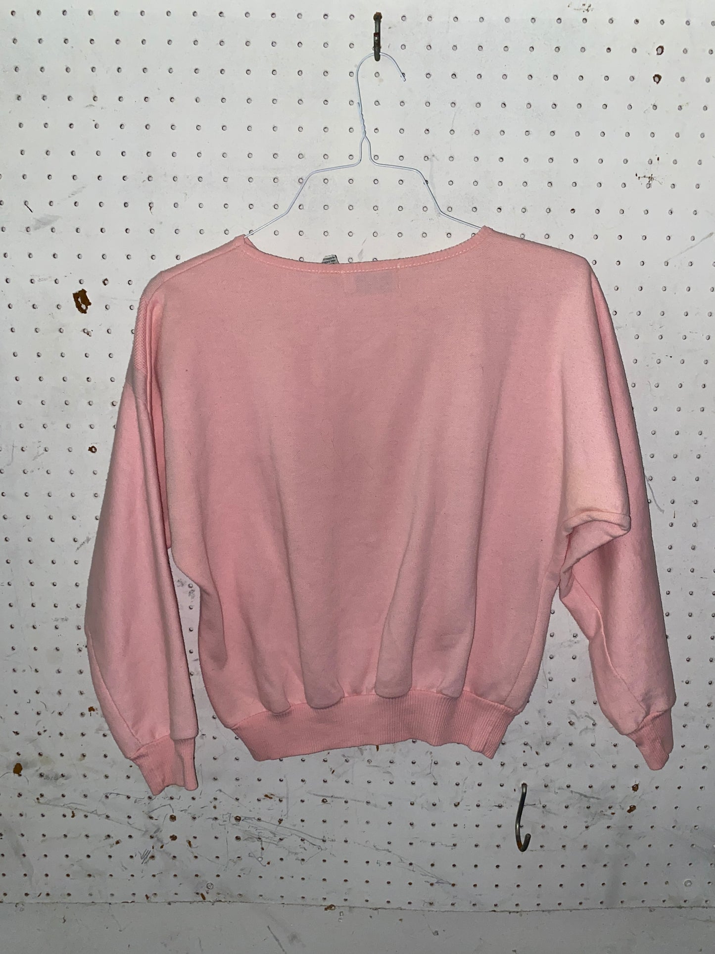 Pink Fleece Sweatshirt