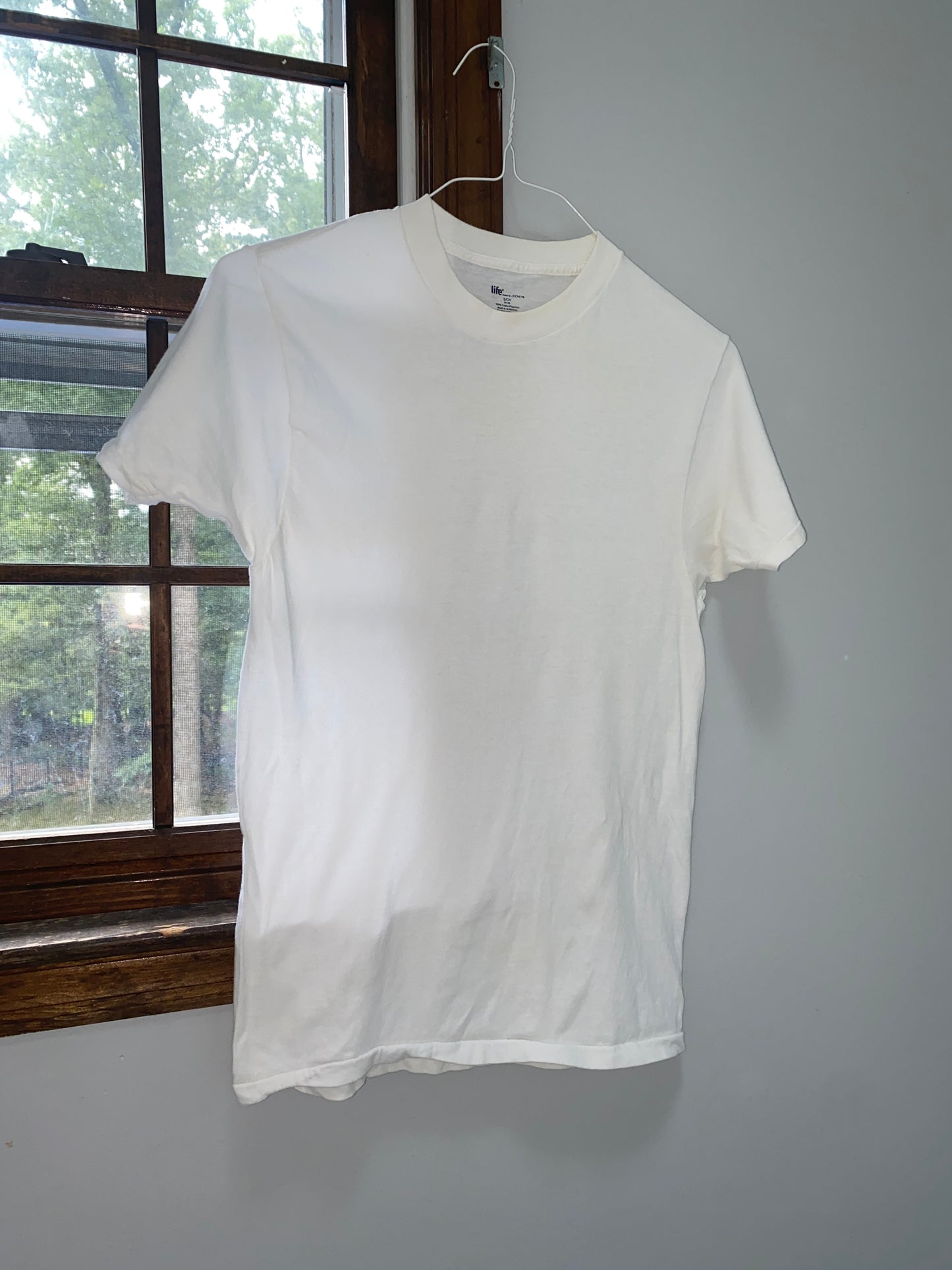 Classic Single Stitch White Tee