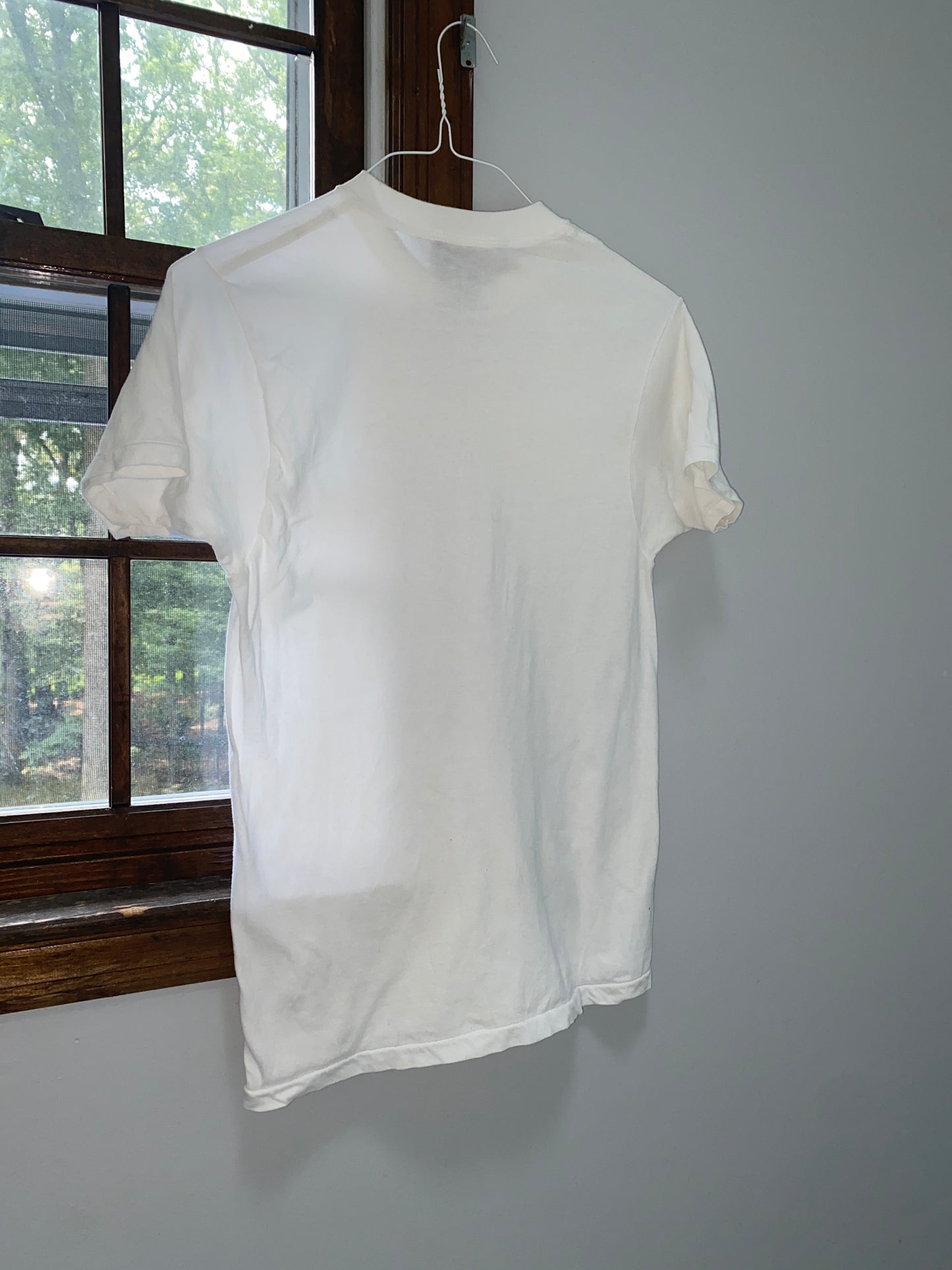 Classic Single Stitch White Tee