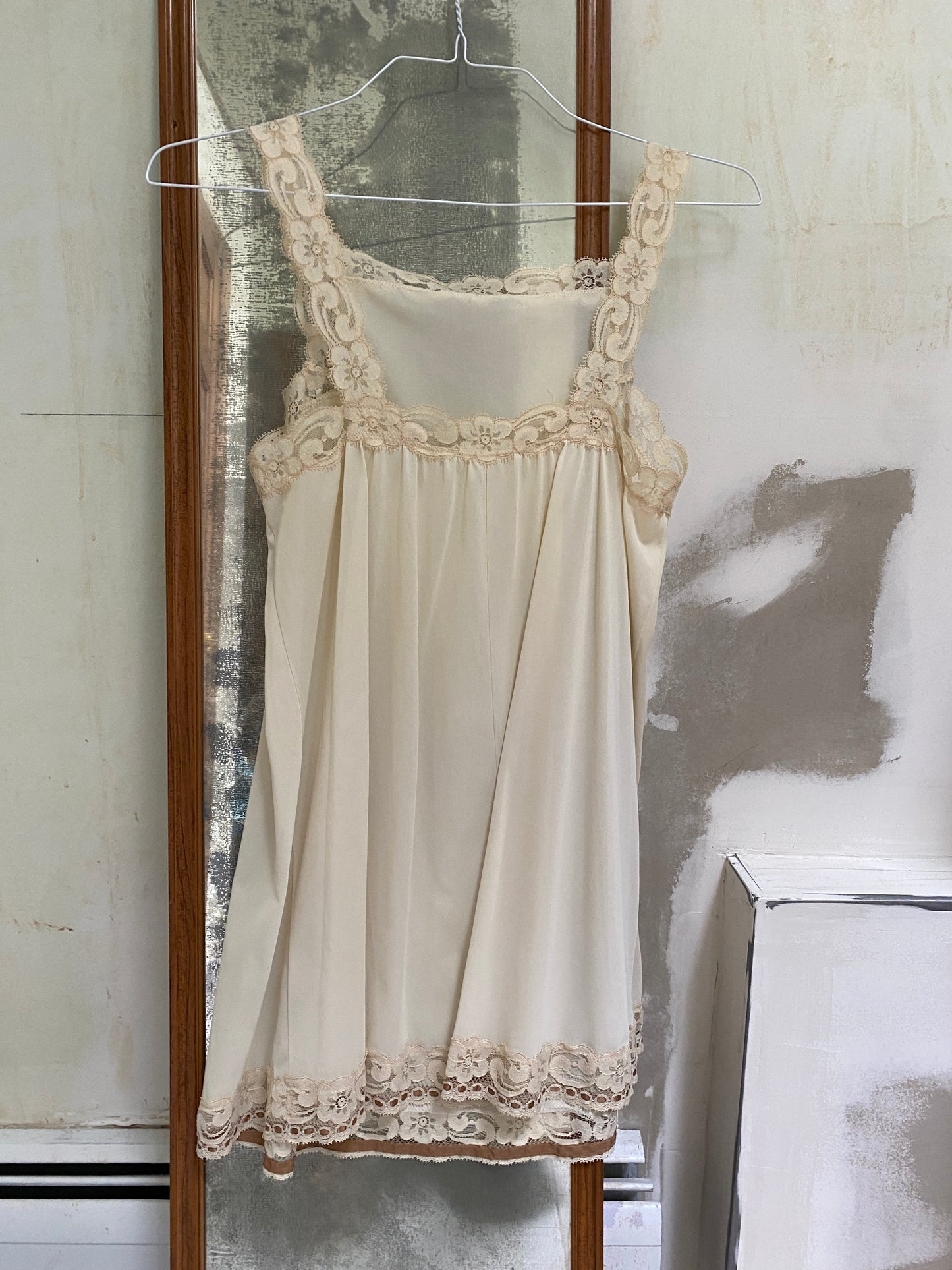 Lacy Babydoll Slip Dress