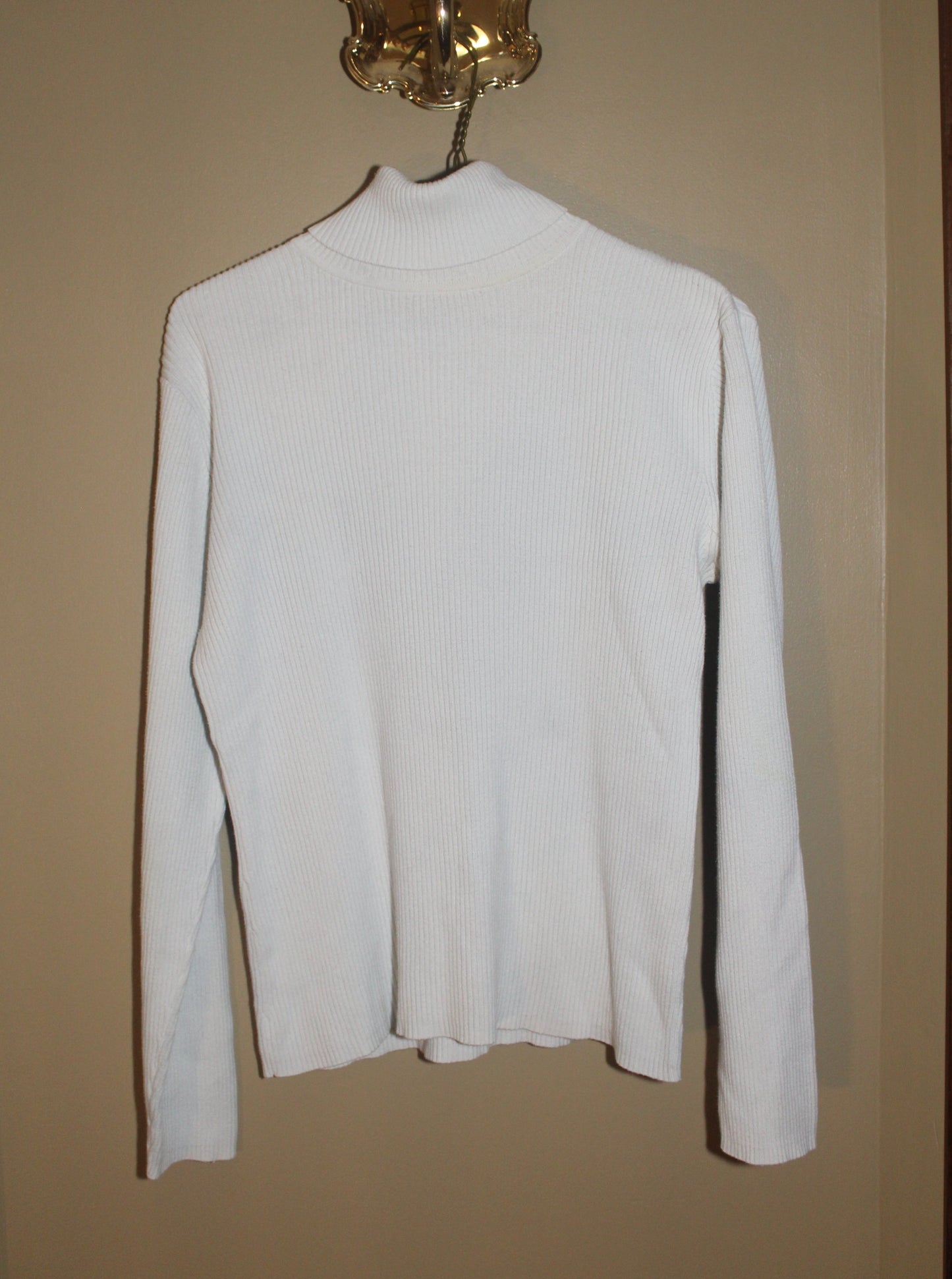 Seafoam Ribbed Turtleneck