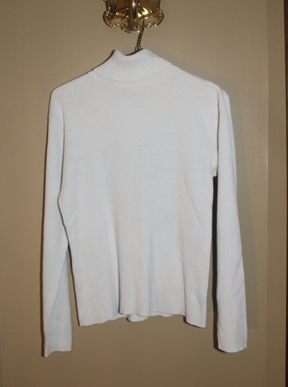 Seafoam Ribbed Turtleneck